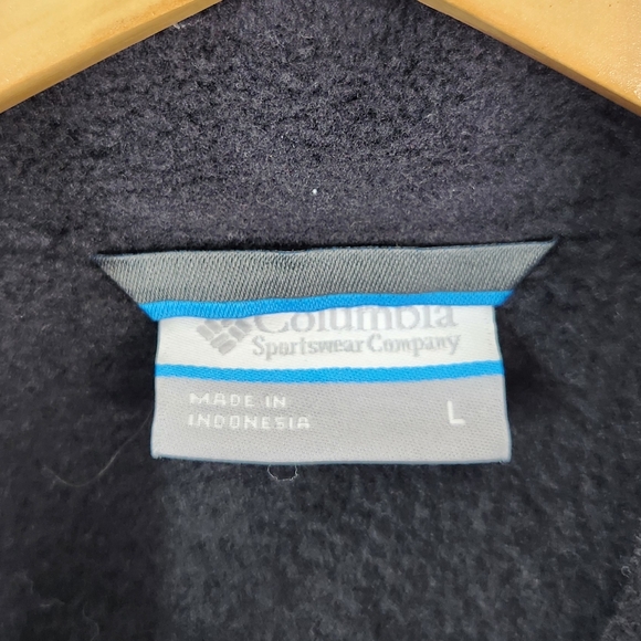 Columbia Black Full-Zip Fleece Jacket - Picture 3 of 5